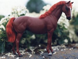 Porcha, TB mare. Breyer Cl Terrang r/r/h in the 1990’s